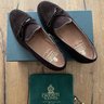[BNIB] C&J for ANGLO-ITALIAN SUEDE LOAFERS SIZE 7UK