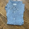 Price Drop: Hartford Light Blue Linen Long Sleeve Shirt Size L