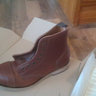 NEW ! William Lennon Derby boots Size 8 ( quite wide ) Lined! Made In England