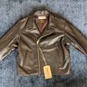 Simmons Bilt - Brown Horsehide - Size 44 - Brand New