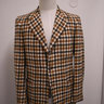 Oxxford Clothes, large check jacket, size 38