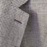 New - Suit Supply - Havana half lined - Gray checked - 40R - linen