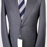 NWT Suitsupply Havana - 100% Super 130’s Grey Wool Suit - Size 36R