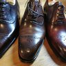 LASZLO VASS, ALT ENGLISH, THREE PAIRS, NWT, WALNUT, BROWN, GOLD