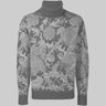 SOLD❗️MISSONI Wool Mohair Turtleneck Sweater Floral Jacquard L