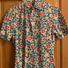 Gitman Vintage Hibiscus Flower SS OCBD