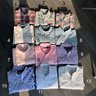 (Lot of 12 shirt, size S, 14.5,15) Polo, Suitsupply, Lacoste, Brooks Brothers, J Crew & Club Monaco