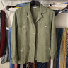 Ascot Chang Linen Field Jacket, Size=42
