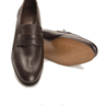 New Meermin Dark Brown Softcalf Unlined Loafers  - Size UK7.5/US8.5