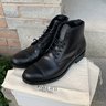 SOLD Viberg x Mr Porter Black Shell Cordovan Cap Toe Boot