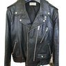 saint Laurent fw16 l17 Hedi mutton lamb leather jacket size 50