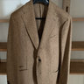 *SOLD* Drakes Wheat Herringbone Tweed Jacket, 42