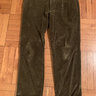 *SOLD* Drake's Green Corduroy Trousers, 38
