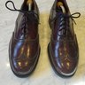 Dack's oxblood shortwing oxfords, made in Canada, size 8