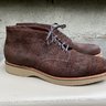 SOLD: Alden Reverse tobacco chukka, 11 EEE, Barrie