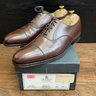 Crockett & Jones Hallam Oxford Brown Dress Shoes Sz 8.5 US