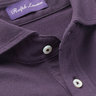 NWT RALPH LAUREN PURPLE LABEL PURPLE KEATON LONG SLEEVE PIQUE POLO SHIRT