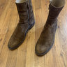 Lucchese Jonah Roper Boot Cognac Suede, US 9.5