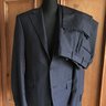 Corneliani Navy Blue Wool Suit 48R