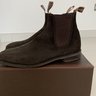 R.M. WILLIAMS Suede Comfort Craftsman Boots UK/AUS size 11G (U.S. size 12G regular width fitting)