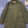 Hermes (Margiela years)Green Quilted Light Jacket