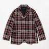 Engineered Garments Leisure Jacket - Red Black Tweed Knit Size Large, BNWT