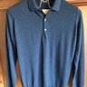 John Smedley Wool Polo Shirt 48