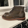 Alden Perforated Captoe Boots - Cigar Shell Cordovan - Size 10A/C
