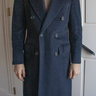 Bespoke Neapolitan Mimmo Pirozzi Overcoat in Deadstock vintage cashmere, XS / 36