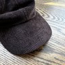 The Real McCoy's Brown Corduroy Baseball Cap