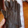 Dents Melton - Size 8 BARK Gloves - Unlined Peccary - Worn Twice