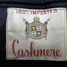 Vintage 1950s Pure Cashmere Overcoat.