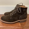 SOLD | Viberg Arabica (Brown) Suede Boots 1035 Last, Size 8