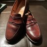 [SOLD] Crockett & Jones / C&J Marlow Fullstrap Loafers in Shell Cordovan 9D - Unworn since recraft