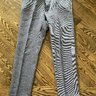 Rota Sartoria Linen Trousers size 50 (34) with Side Tabs