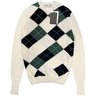 Ballantyne Limited Edition Argyle Fisherman Sweater Cotton Cashmere IT50
