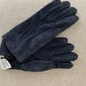 **SOLD!** NWT Blue Suede Cashmere-Lined Gloves SZ 7.5