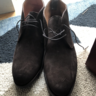 FS: CARMINA CHUKKA BOOTS 10027 RAIN N BROWN SUEDE US11