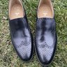 NIB PEAL & CO. SLIP-ON WINGTIP DRESS SHOES 10B