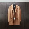 Corneliani Wool/Leather/Fur Overcoat IT56