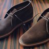 SOLD ALDEN 1492 UNLINED DARK BROWN SUEDE CHUKKA BOOT SIZE 9E ALMOST MINT CONDITION