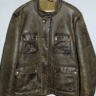 Rare Belstaff Brad Shearling Leather Jacket.