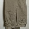Anglo-Italian garment washed cotton trousers, size 48