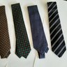 FS. 4 wonderful silk hand made Drake's ties, grenadine, ancient madder etc. - NEW