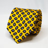 Yellow Paisley Tie Yellow Gold Necktie for Men