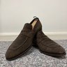 Carmina Simpson Chocolate Suede Penny Loafer 10D