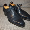 Vass Blue Calf Leather MTO Adelaide Oxford Shoes EU 41 US 8