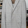 Corneliani Mantua POW check Wool/Silk Suit US38/IT48R Drop 6