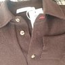 Brunello Cucinelli Polo Vintage 54 Wool and Silk