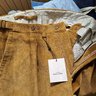 NWT Berg & berg Arnold Corduroy Trousers - Camel - 48